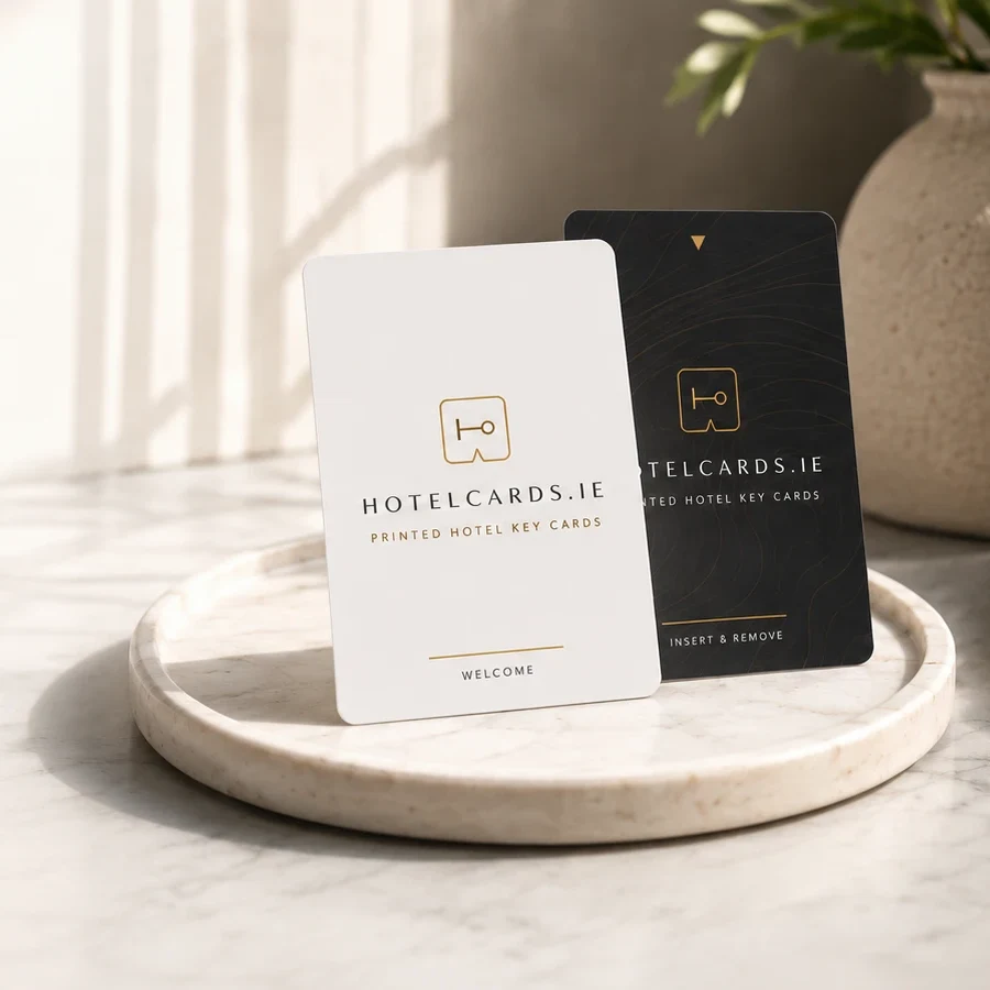 printed hotel key cards